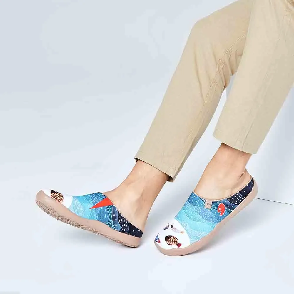 Happy Fish Men Slipper
