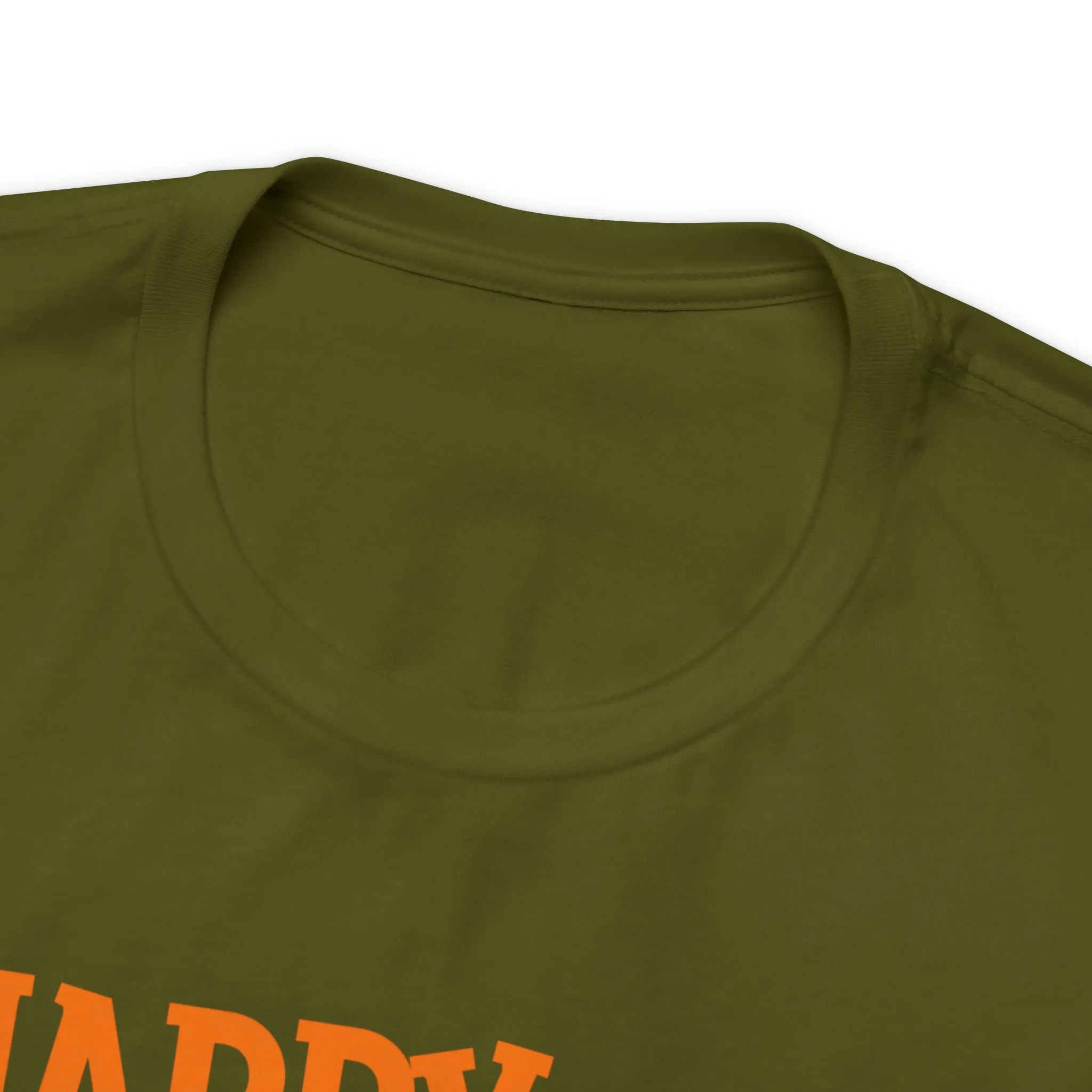 Happy Halloween Pumpkin T-Shirt | Jack-O-Lantern Tee |  Bella Canvas 3001Unisex | Funny Short Sleeve Tshirt