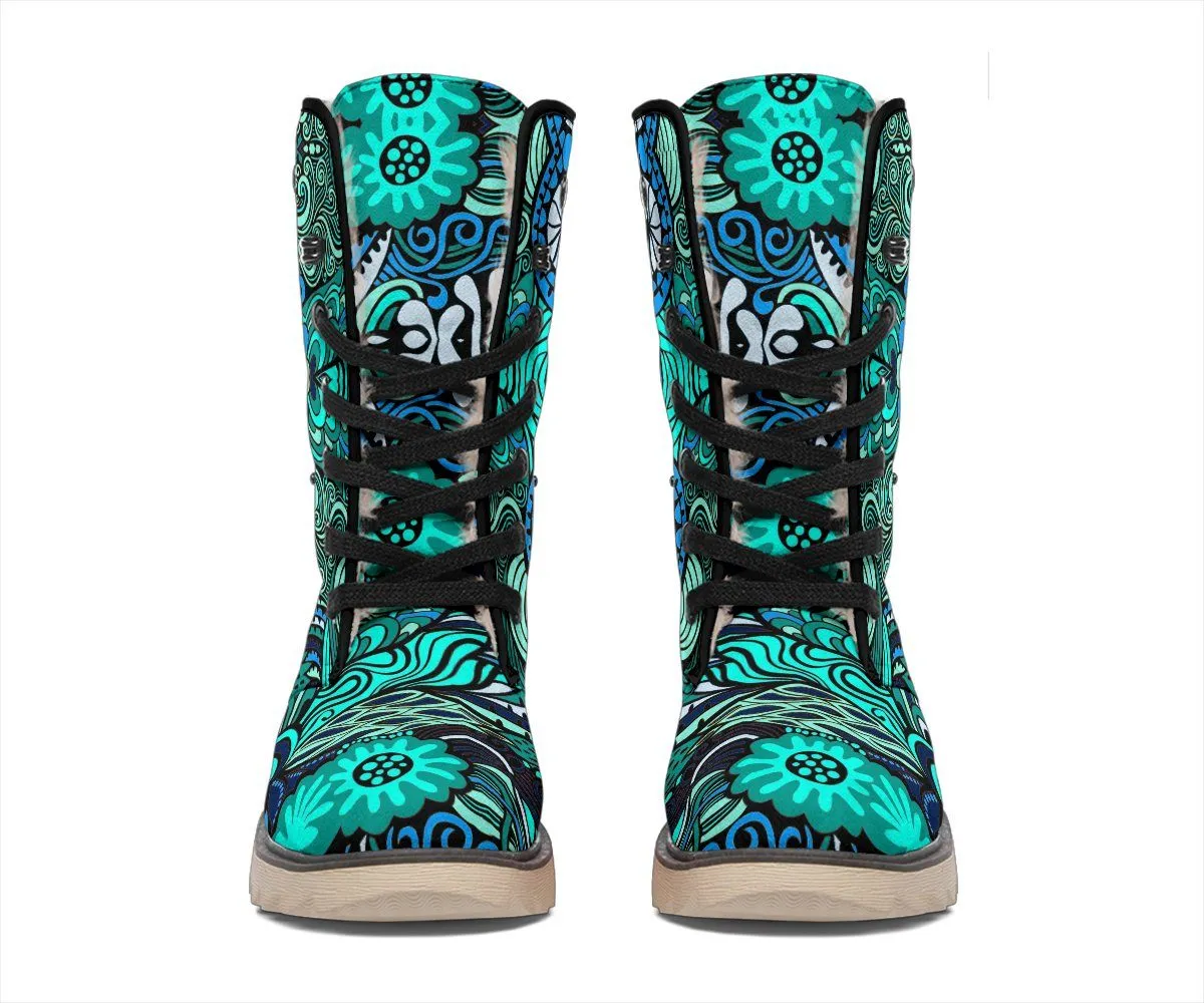 Happy Ocean Polar Boots