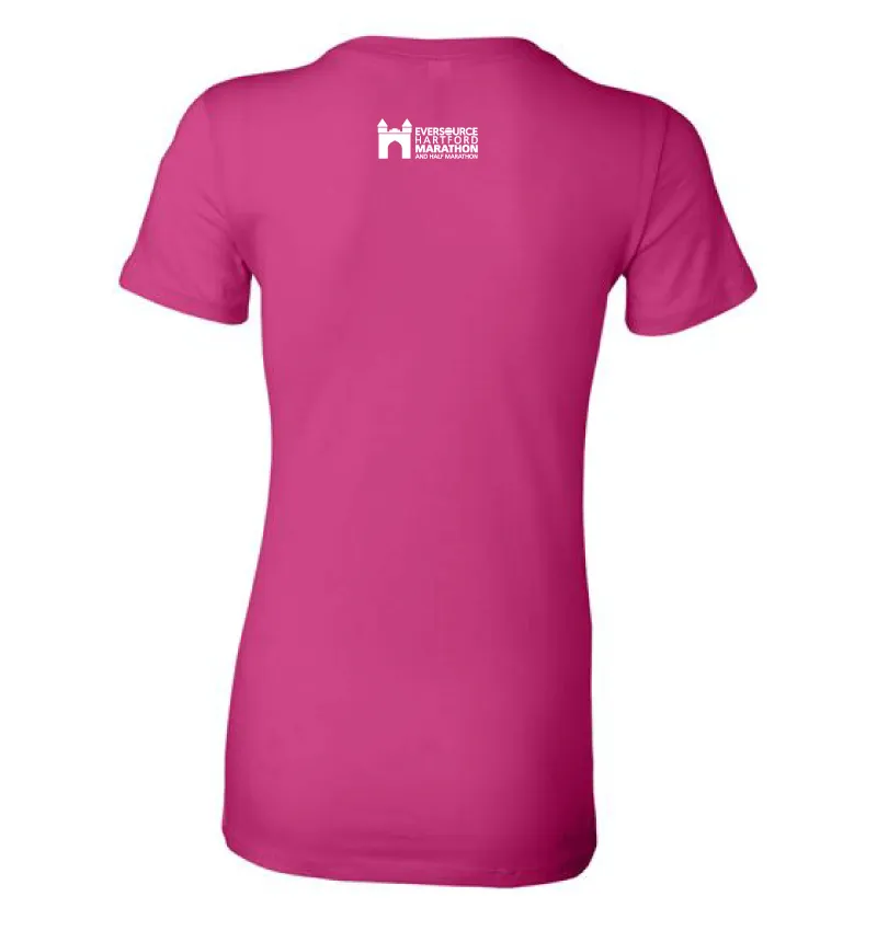 Hartford Arch Women's Tee in Berry