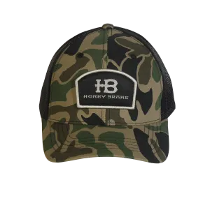 HB Green Camo Patch Hat