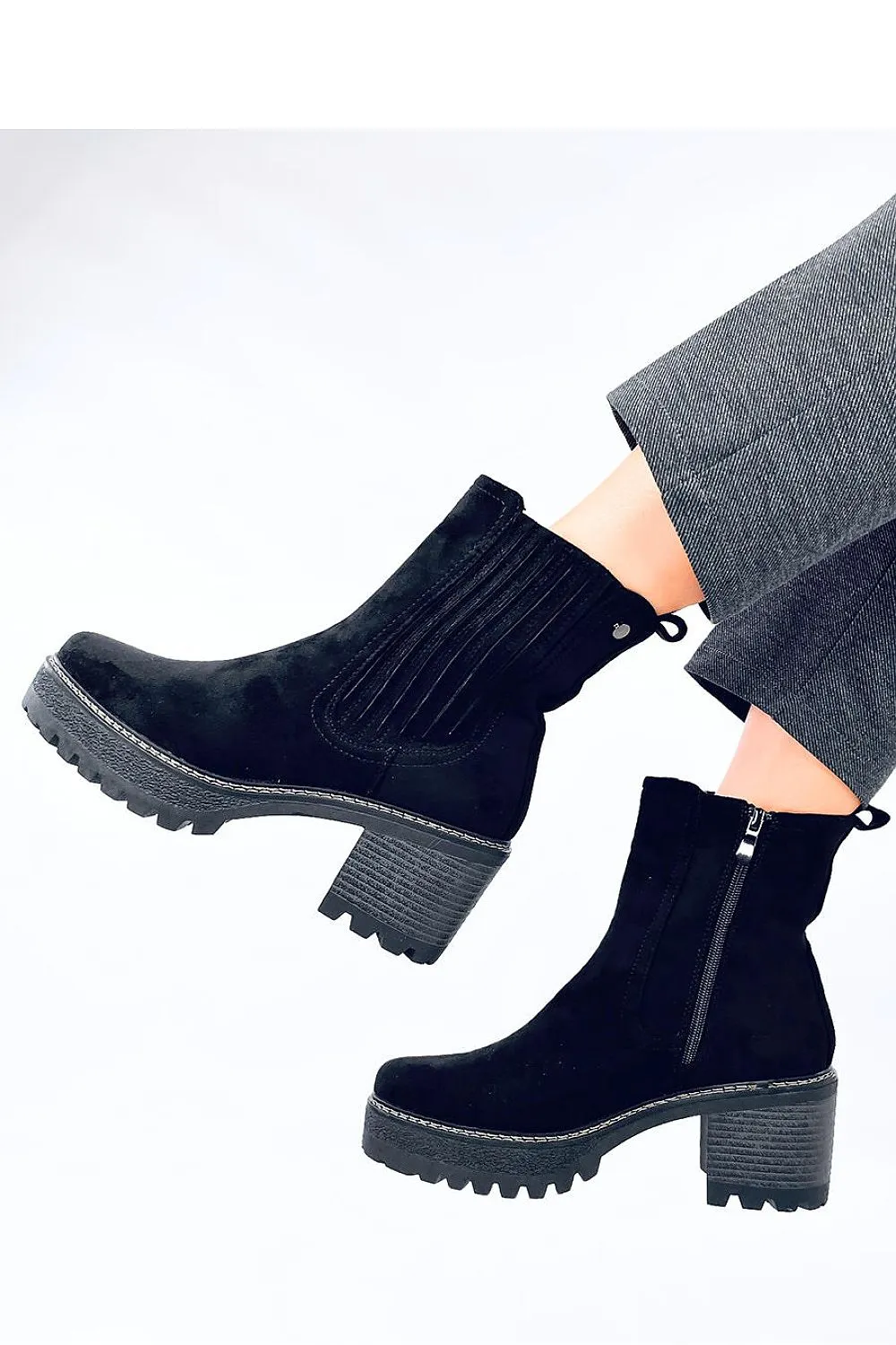 Heel boots
