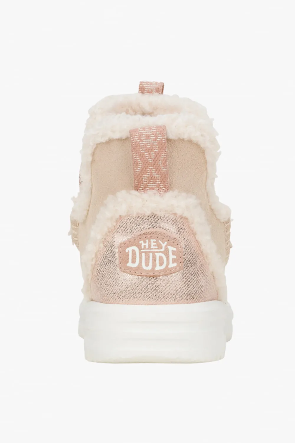 HEYDUDE Women’s Camden Suede Cozy Booties in Tan | 42031-265