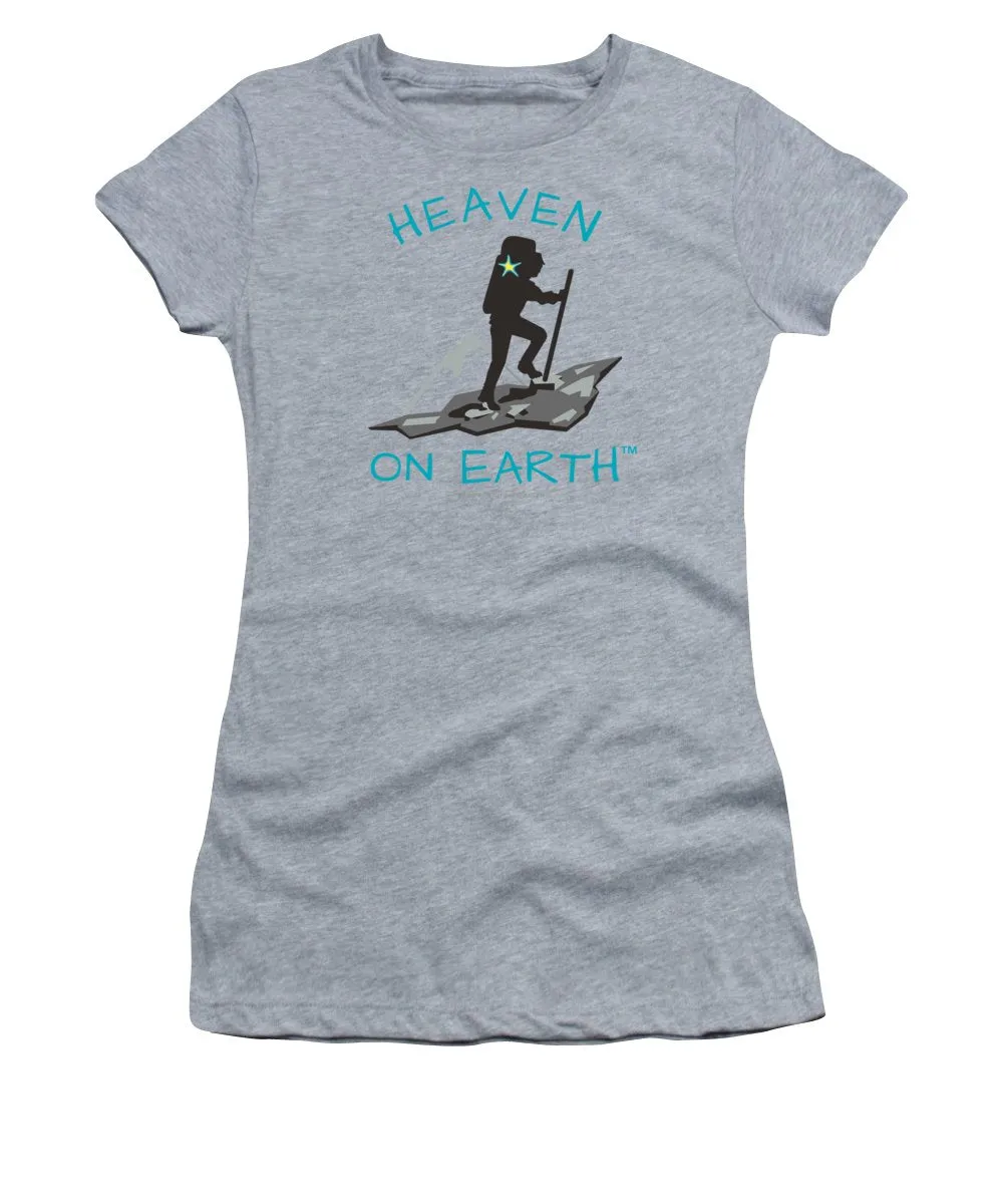 Hiker Heaven On Earth - Women's T-Shirt