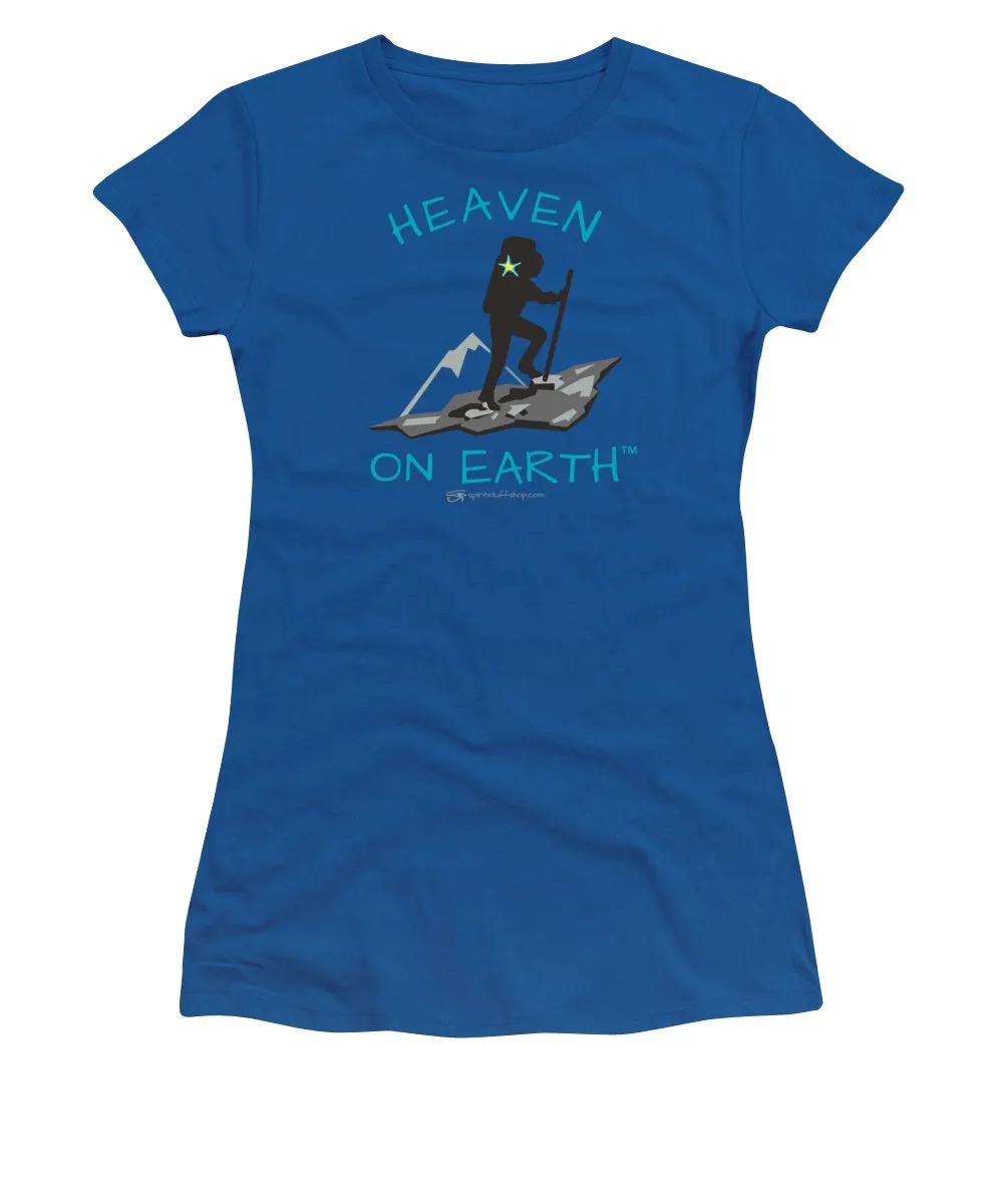 Hiker Heaven On Earth - Women's T-Shirt