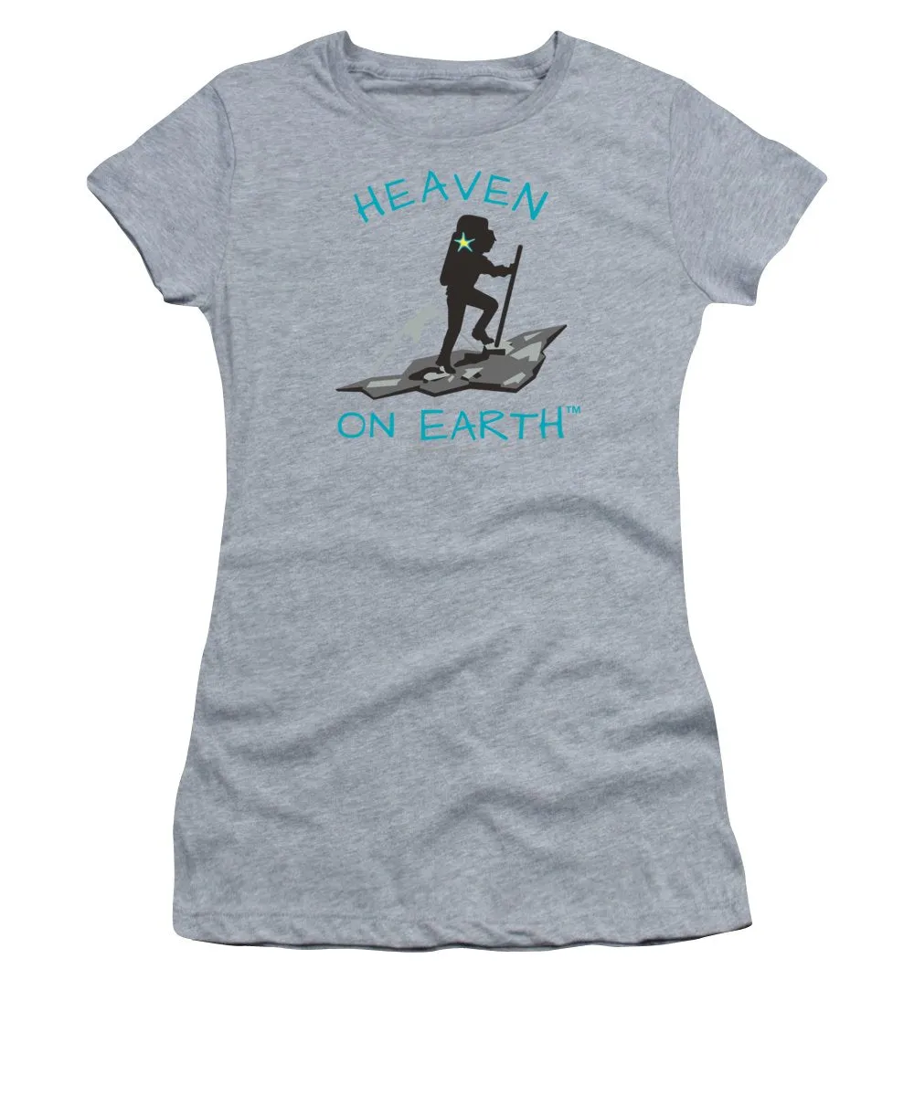 Hiker Heaven On Earth - Women's T-Shirt