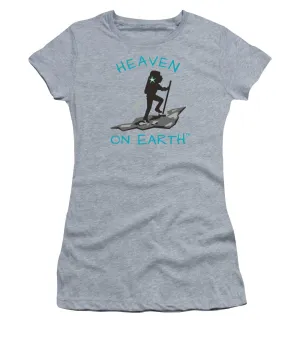Hiker Heaven On Earth - Women's T-Shirt