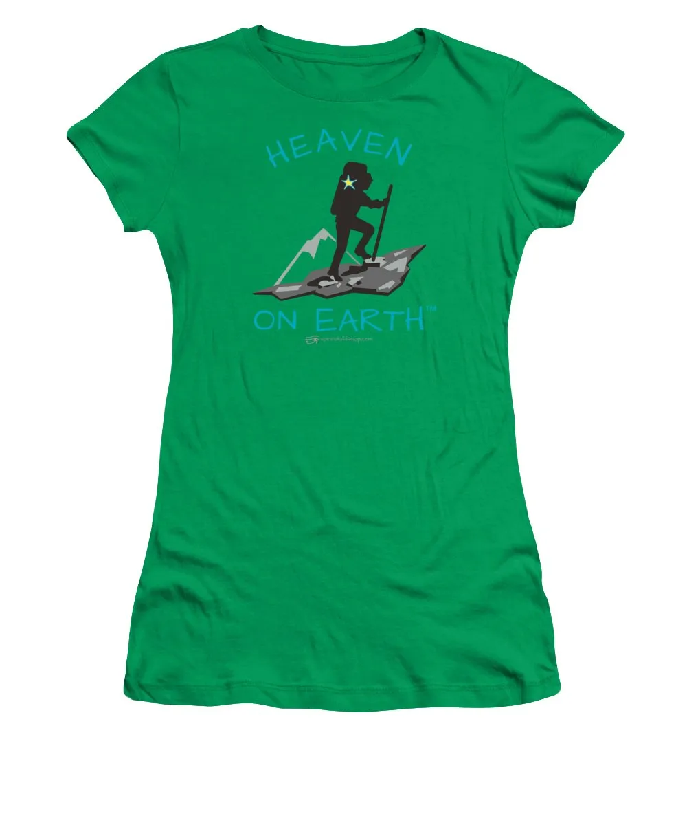 Hiker Heaven On Earth - Women's T-Shirt