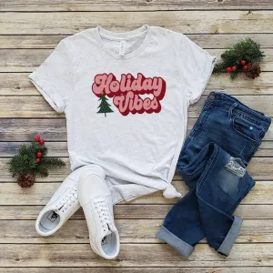 HOLIDAY VIBES TEE