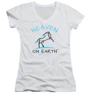 Horse Heaven On Earth - Women's V-Neck