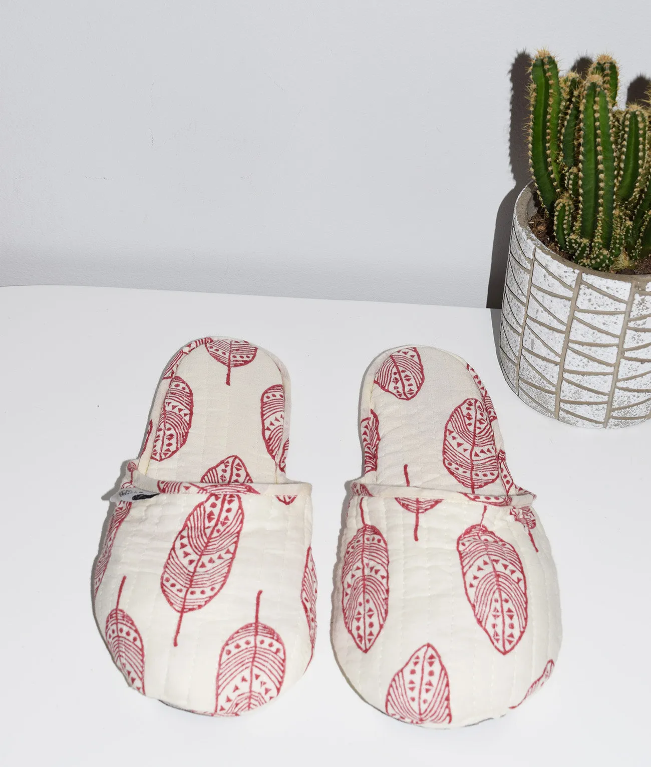 House Slippers | Feathers Clay