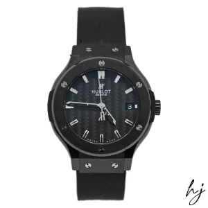 Hublot Classic Fusion Black Ceramic 38mm Black Stick Dial Watch Reference #: 561.CM.1770.RX