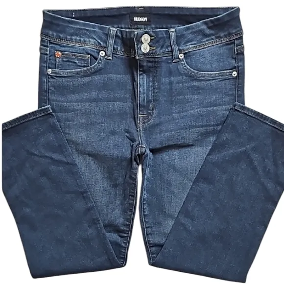 Hudson Crop Ginny Straight Jeans. Women's Size: Waist 29x26 Inseam