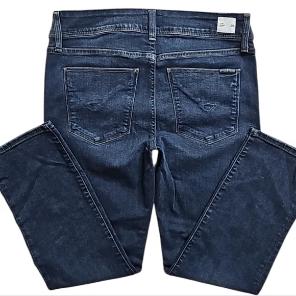 Hudson Crop Ginny Straight Jeans. Women's Size: Waist 29x26 Inseam