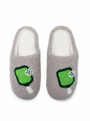 Indoor / Outdoor Slippers - Pickleball - Gray