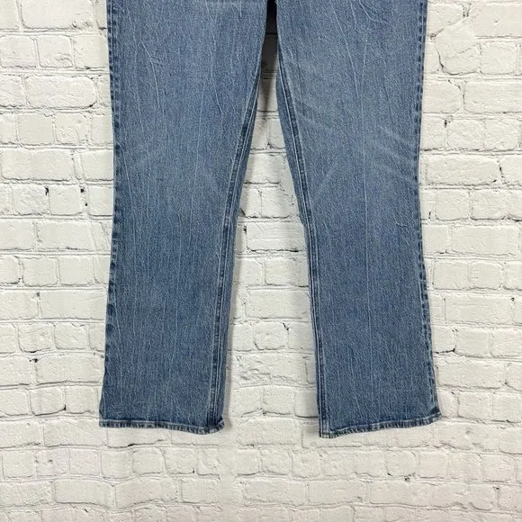 J Crew 10'' Demi Boot Crop Jeans Womens 30 Tall BT729 Blue Marion Wash Fall 2023