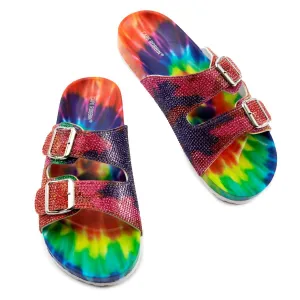 Jamaican Beat Rhinestone Slides