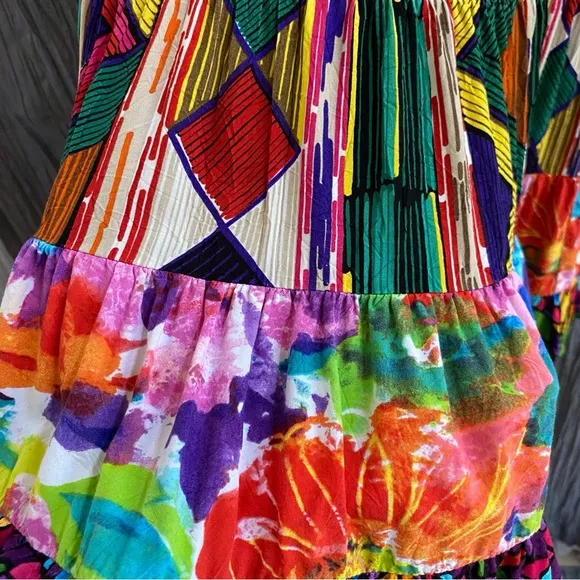 Jams World Hattie Flower Vibes Print Dress