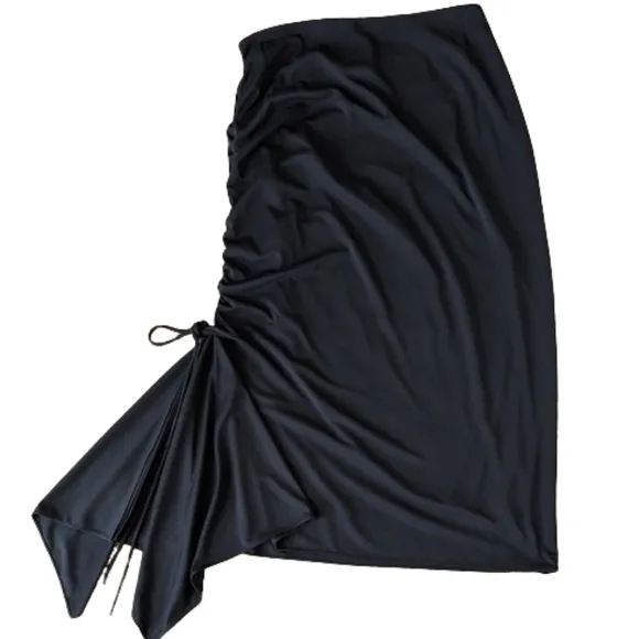 Jessica Howard Strapless Black 2 Piece Party Evening Dress Size 14 NWT