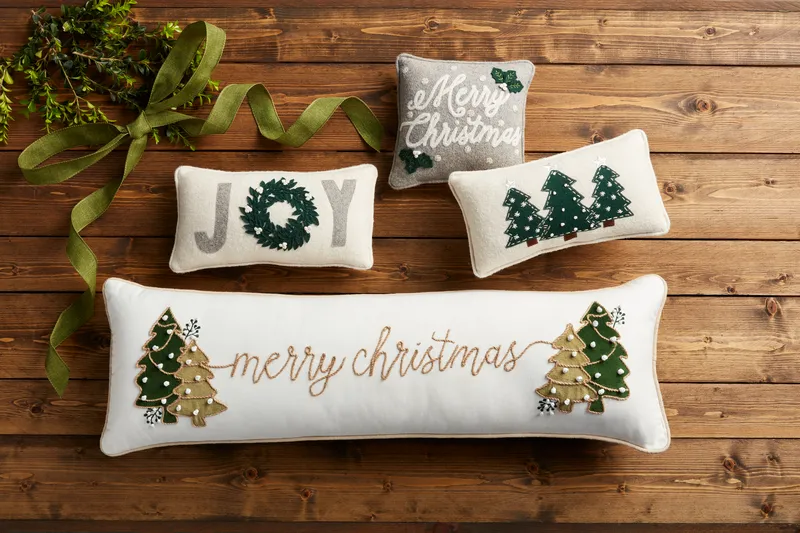 JOY XMAS MINI FELT PILLOW