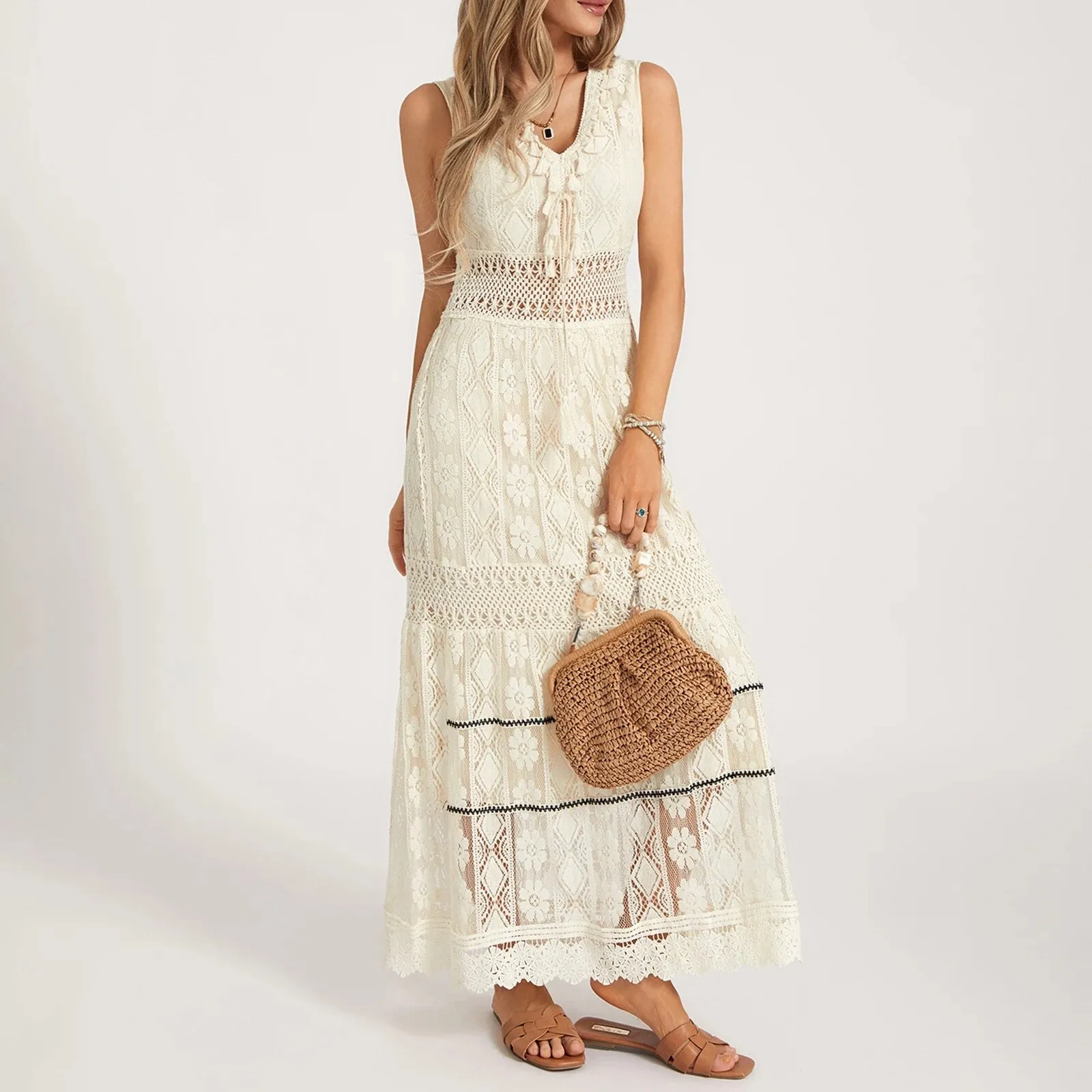 Karen® | Elegant Boho Dress