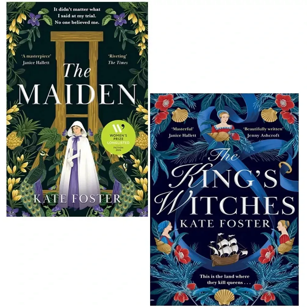 Kate Foster Collection 2 Books Set Maiden,King's Witches Hardcover