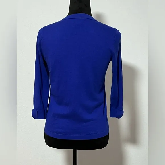 KATE SPADE Royal Blue Cardigan - S