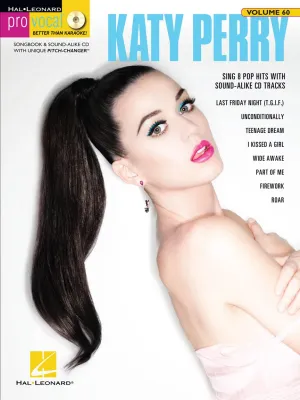 Katy Perry Pro Vocal Women's Edition Volume 60