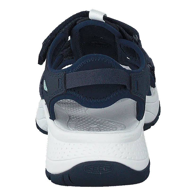 Ke Astoria West Open Toe W Blu Blue Nights-blk Iris