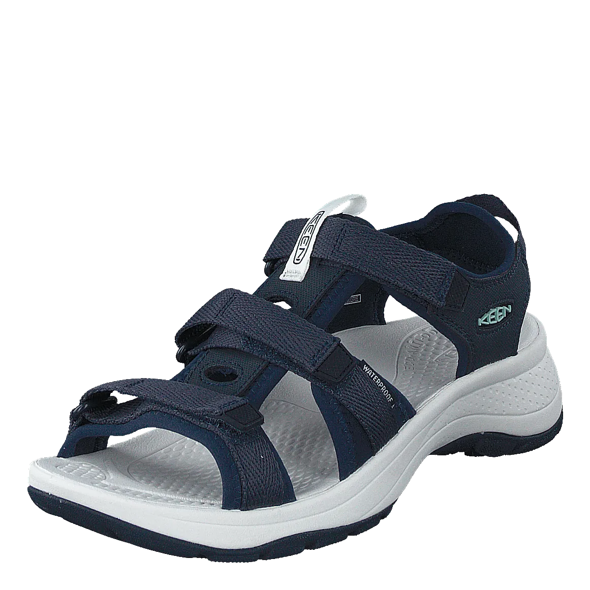 Ke Astoria West Open Toe W Blu Blue Nights-blk Iris