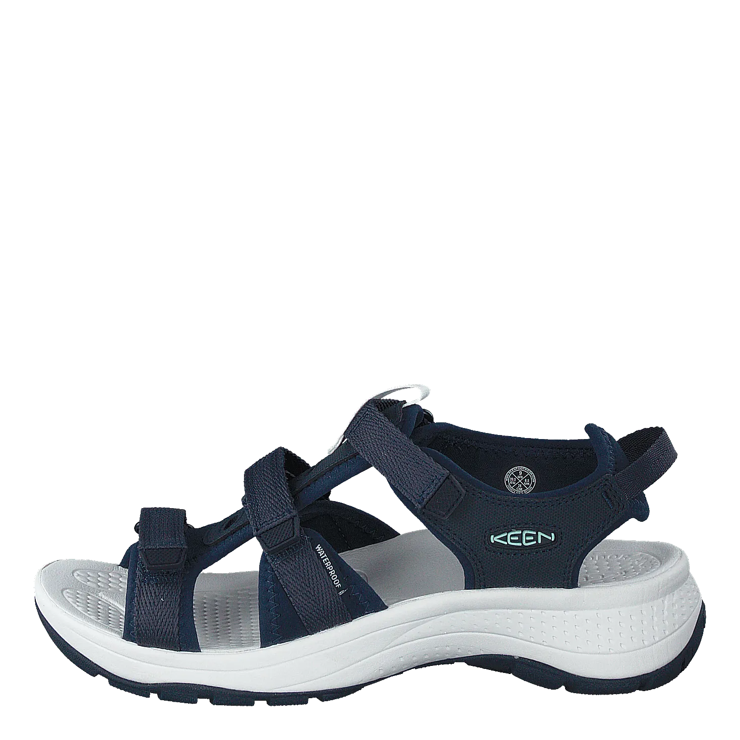 Ke Astoria West Open Toe W Blu Blue Nights-blk Iris