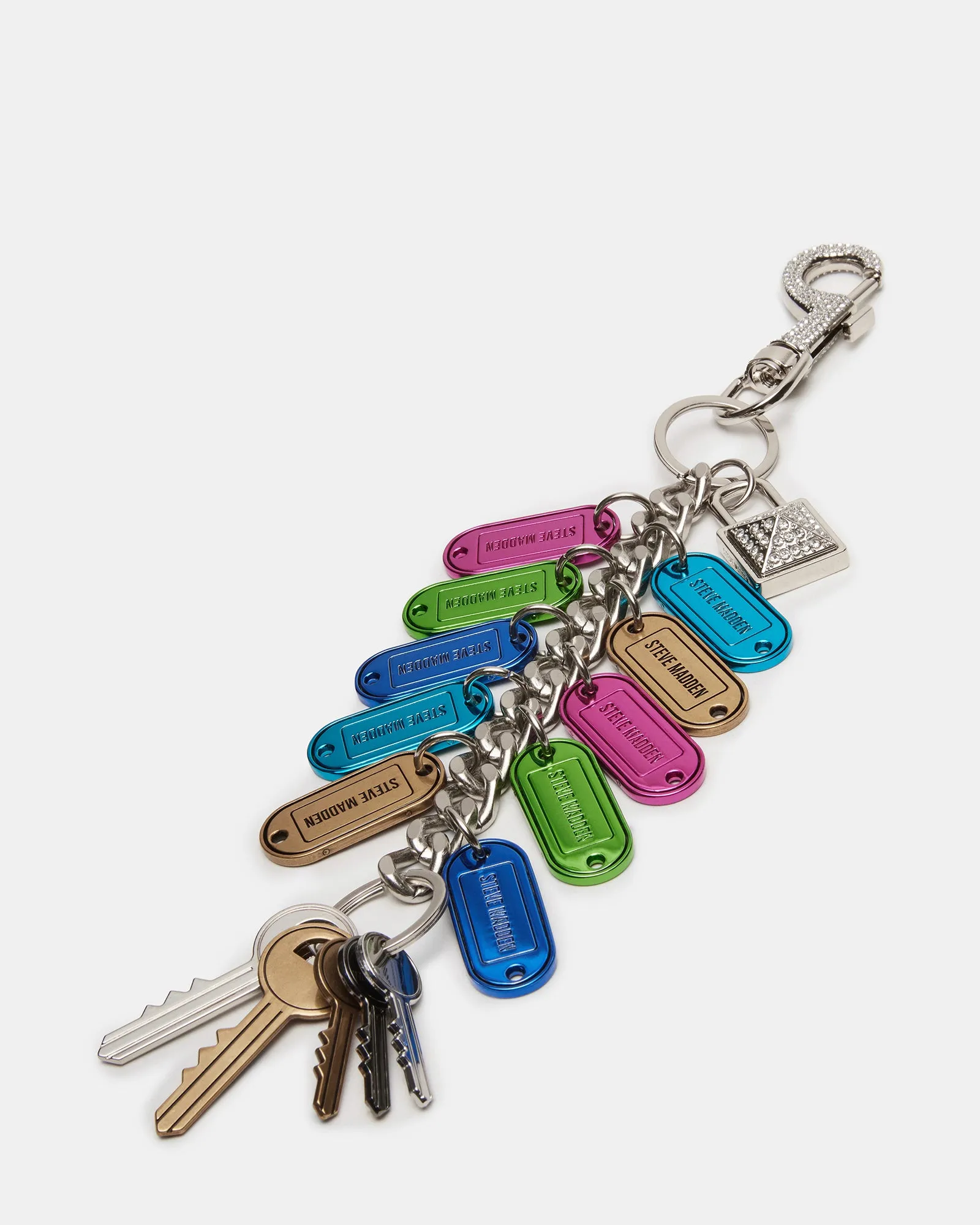 KEYS BAG CHARM BLACK