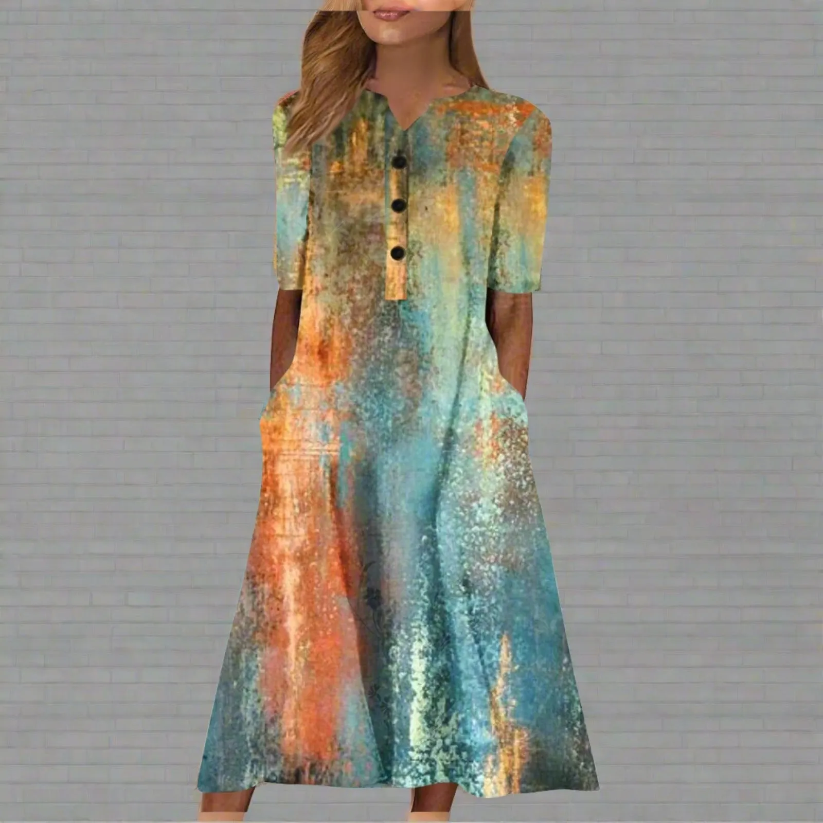 Kiara – Timeless Floral Print Dress