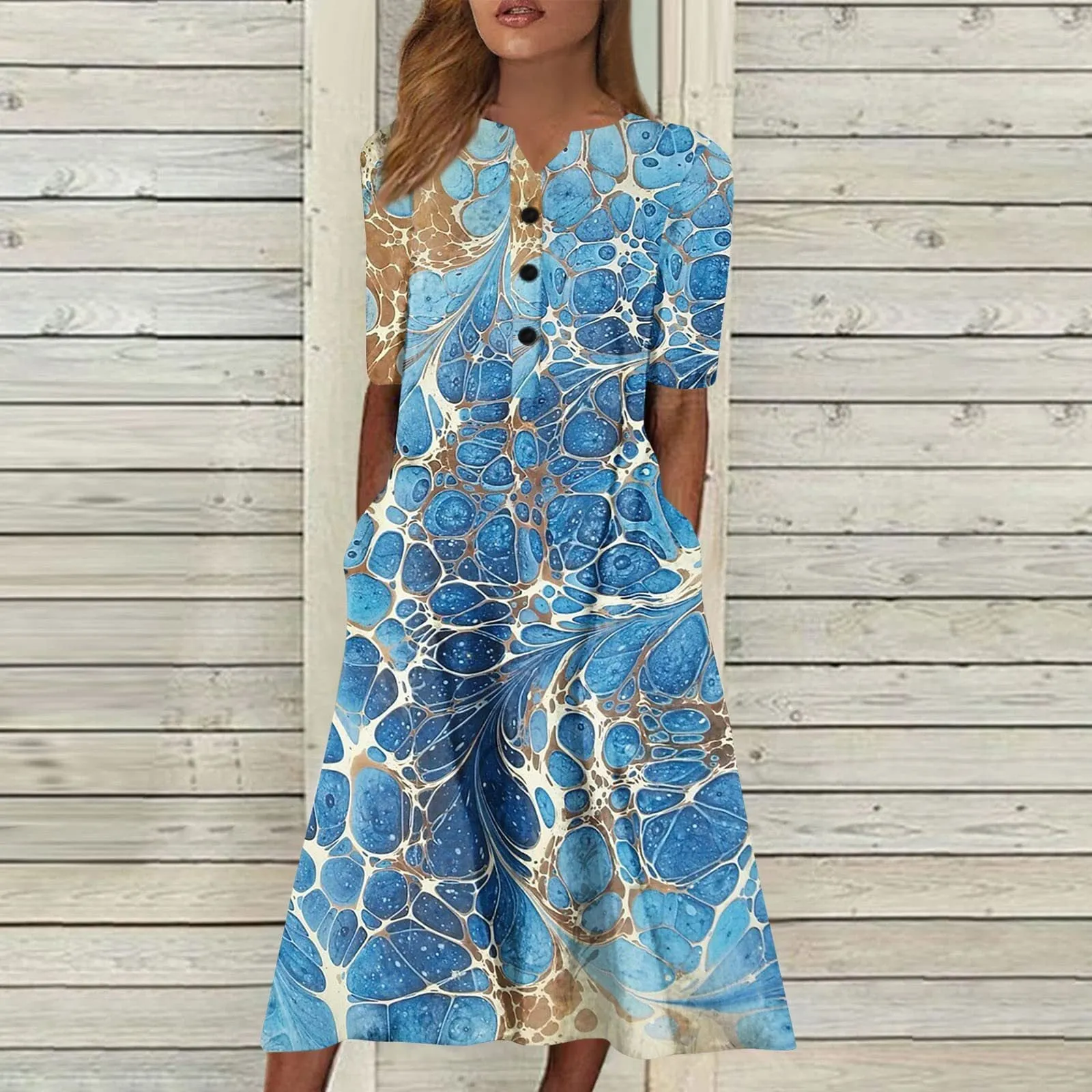 Kiara – Timeless Floral Print Dress