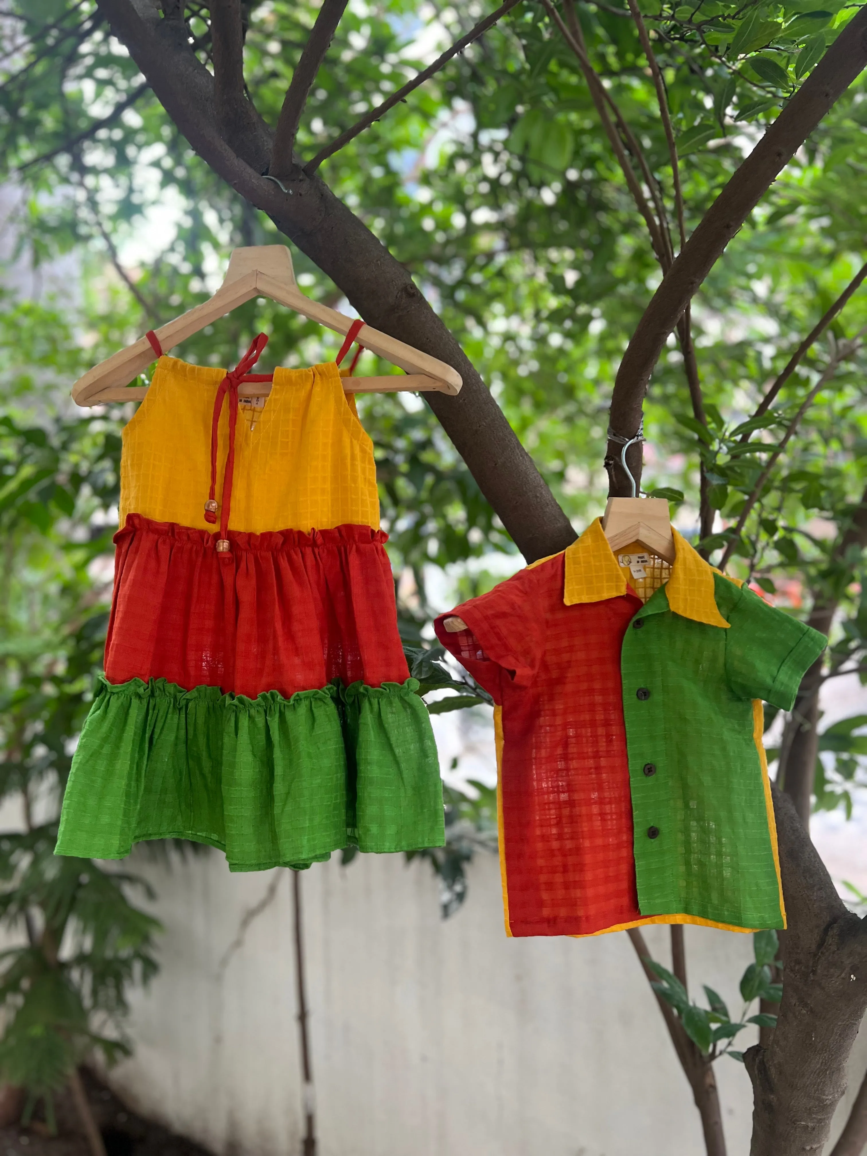 Klingaru Frock - Colour Block