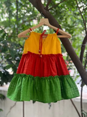 Klingaru Frock - Colour Block