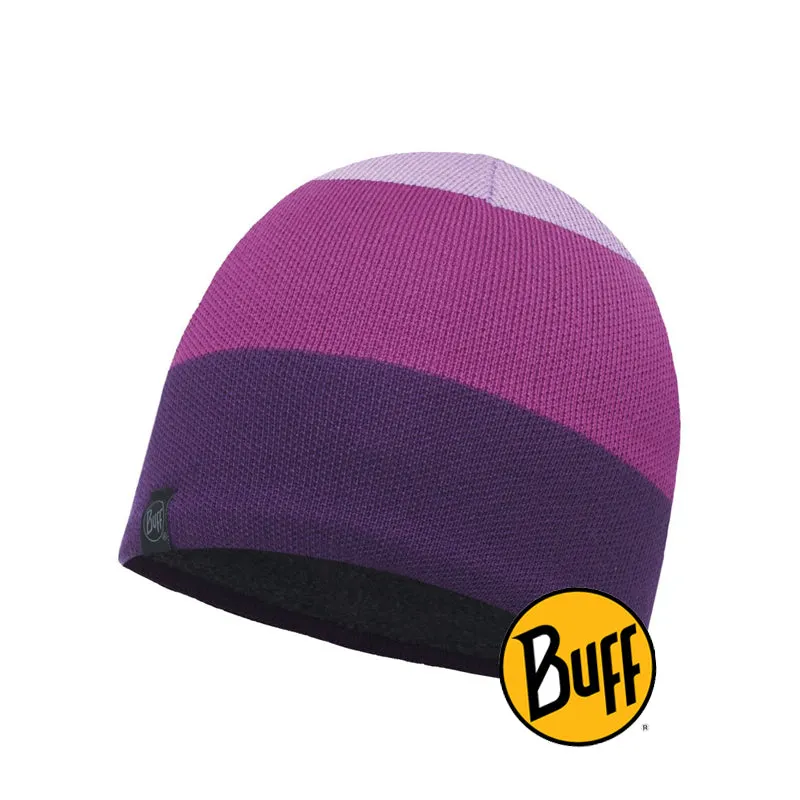 Knitted & Polar Hat Dalarna Mardi Grape