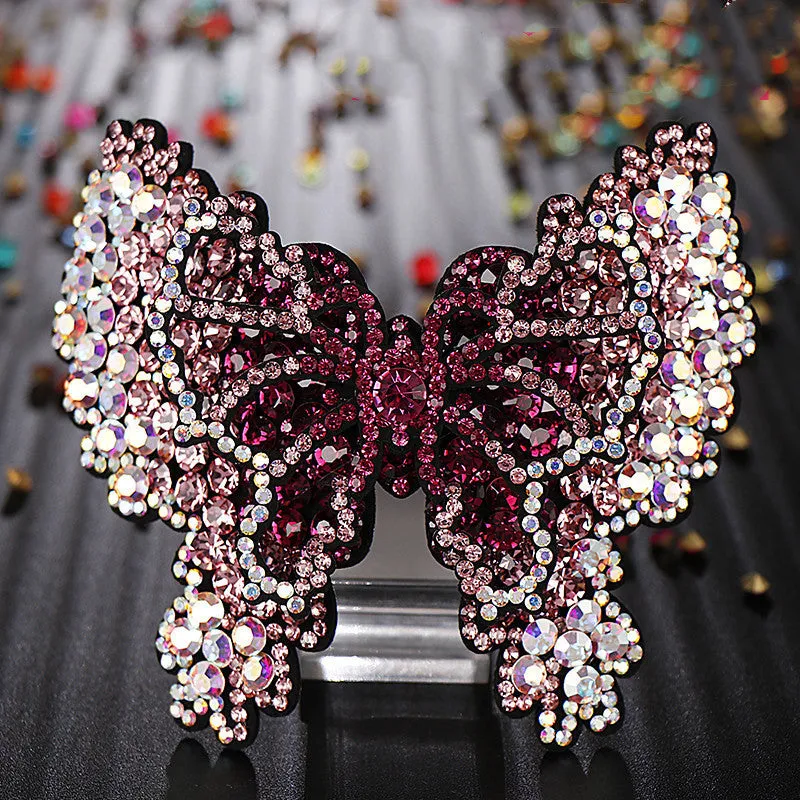 Korean Crystal Diamond Hairpin Headdress Large