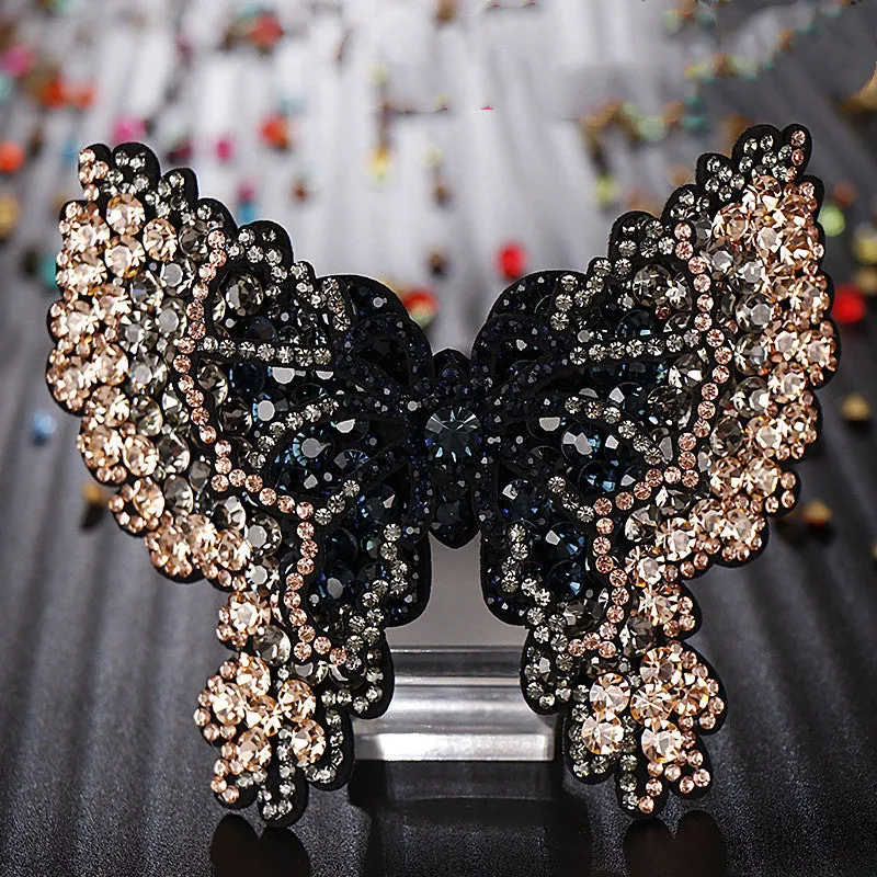 Korean Crystal Diamond Hairpin Headdress Large