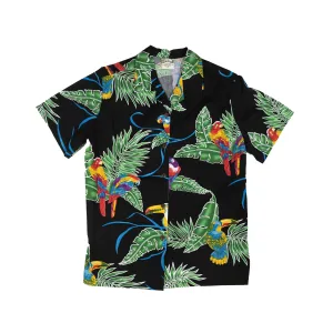 Ladies Tropical Birds (Black)