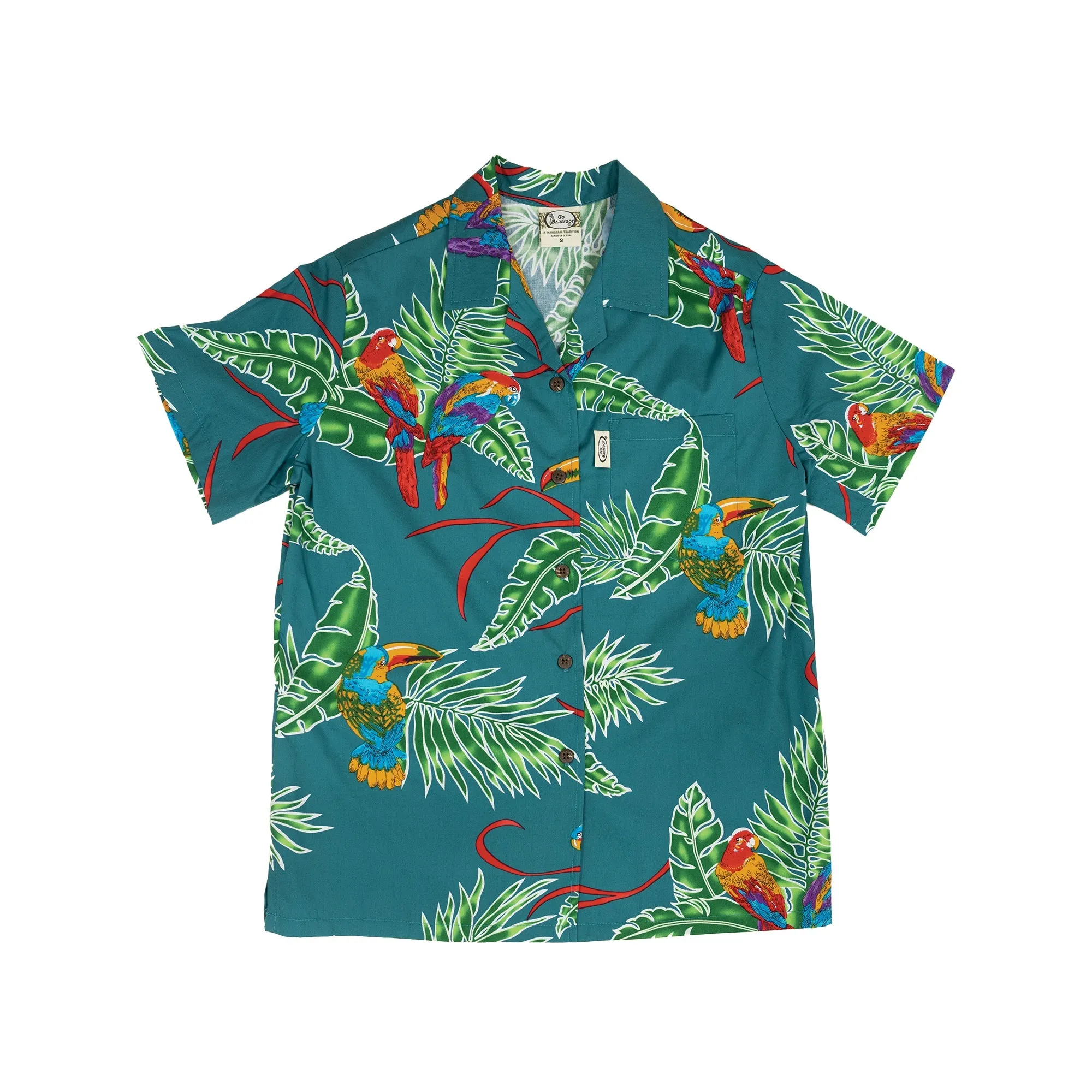 Ladies Tropical Birds (Jade)