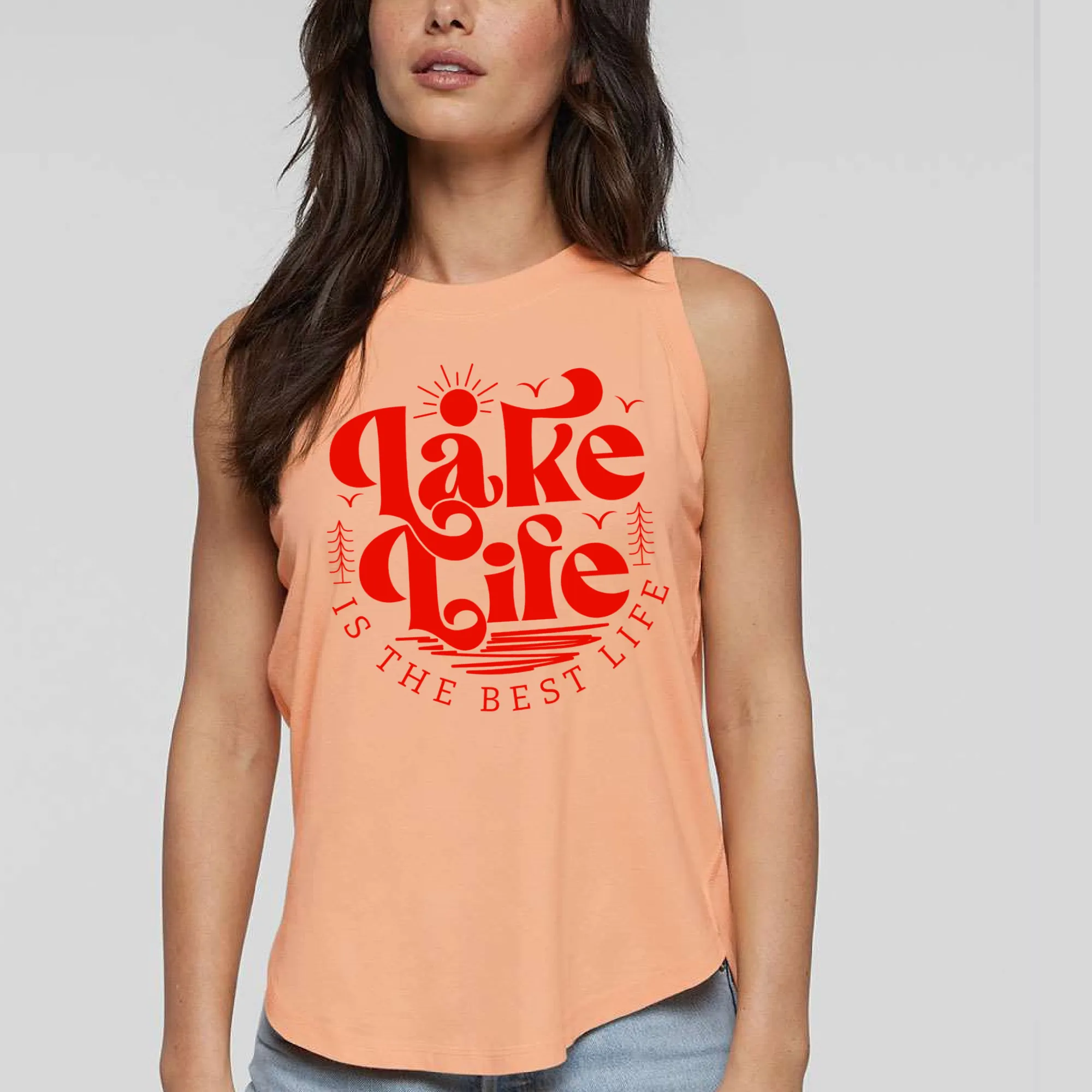 Lake Life Is The Best Life Tank/ Soft Style Tank