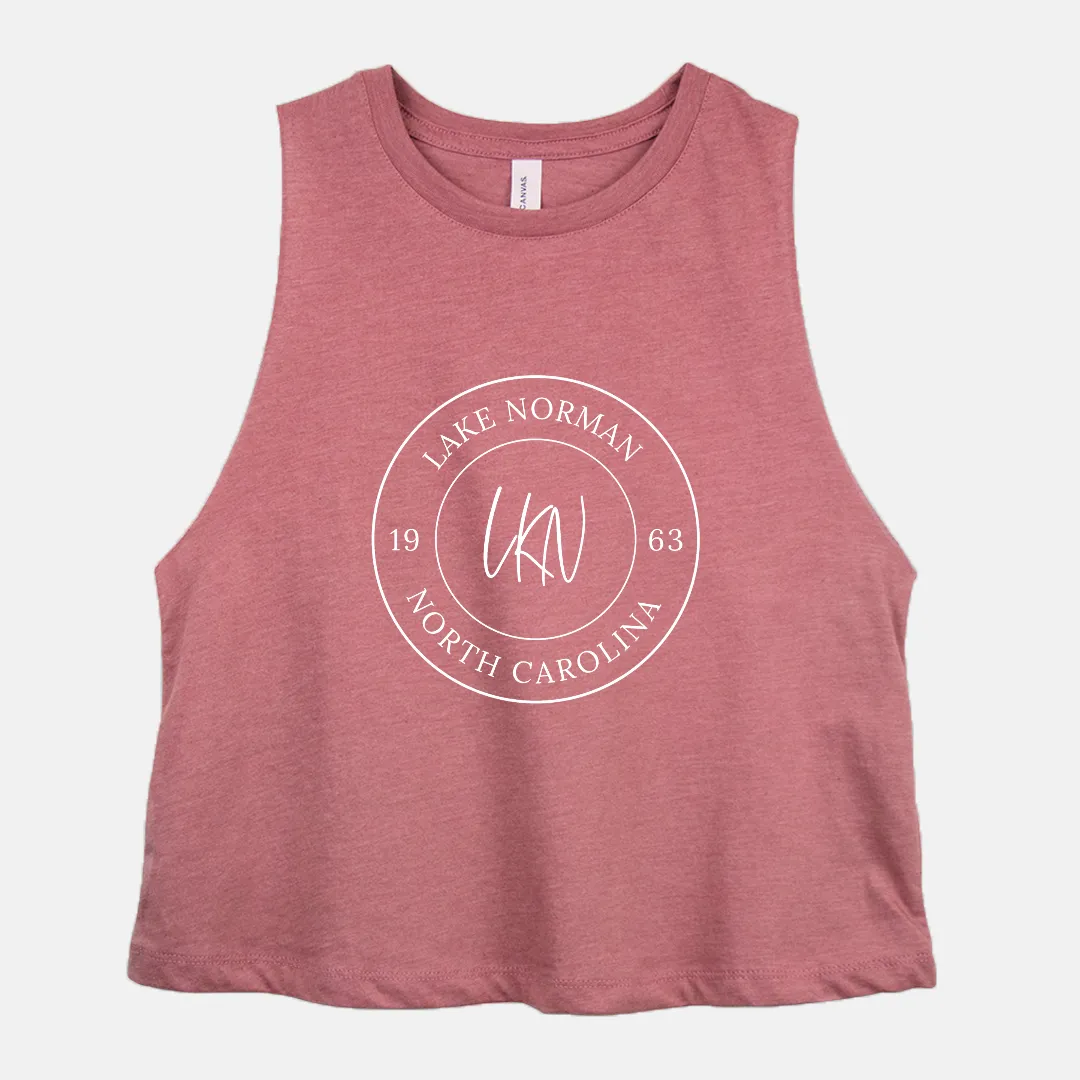 Lake Norman Logo Cropped Tank