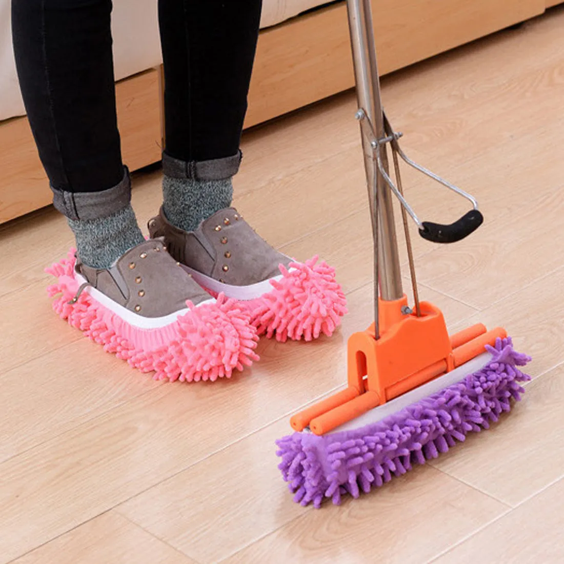 Lazy Mop Slippers