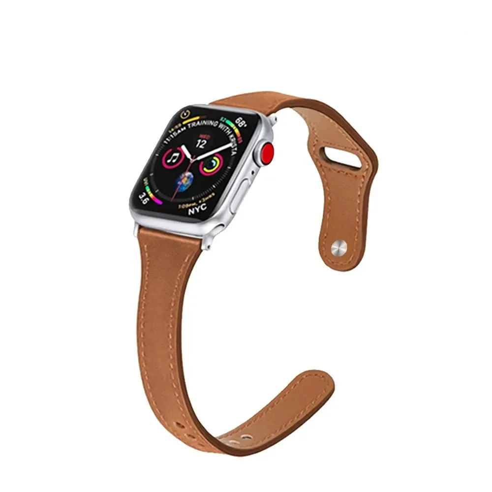 Leather Strap Apple Watch Band
