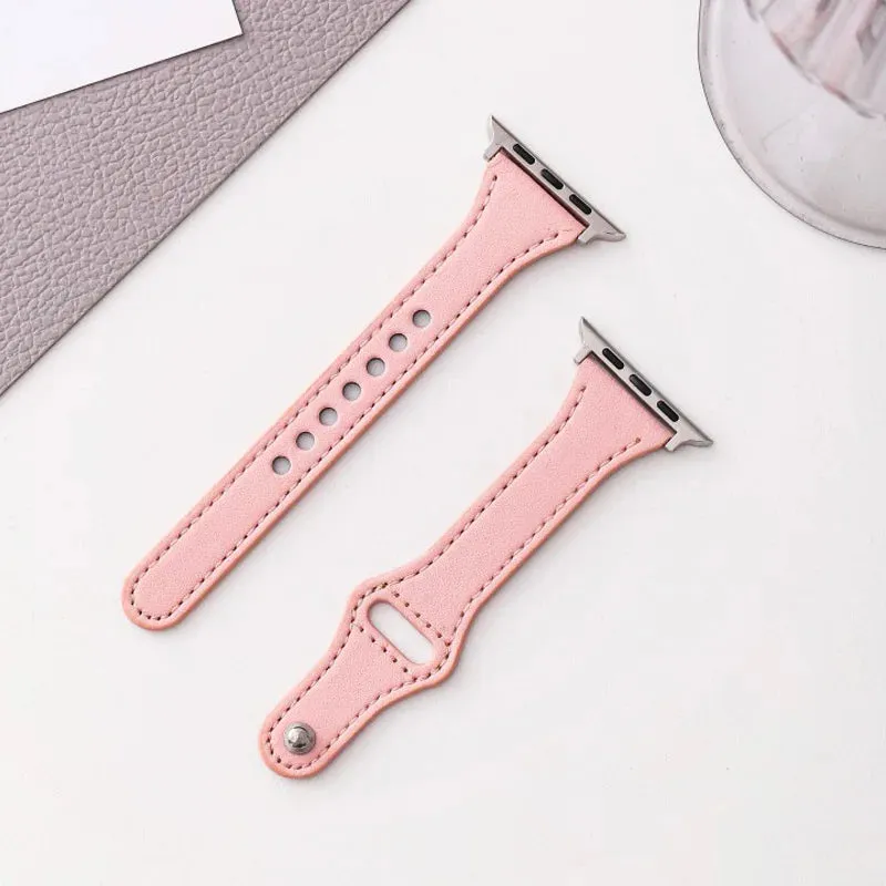Leather Strap Apple Watch Band