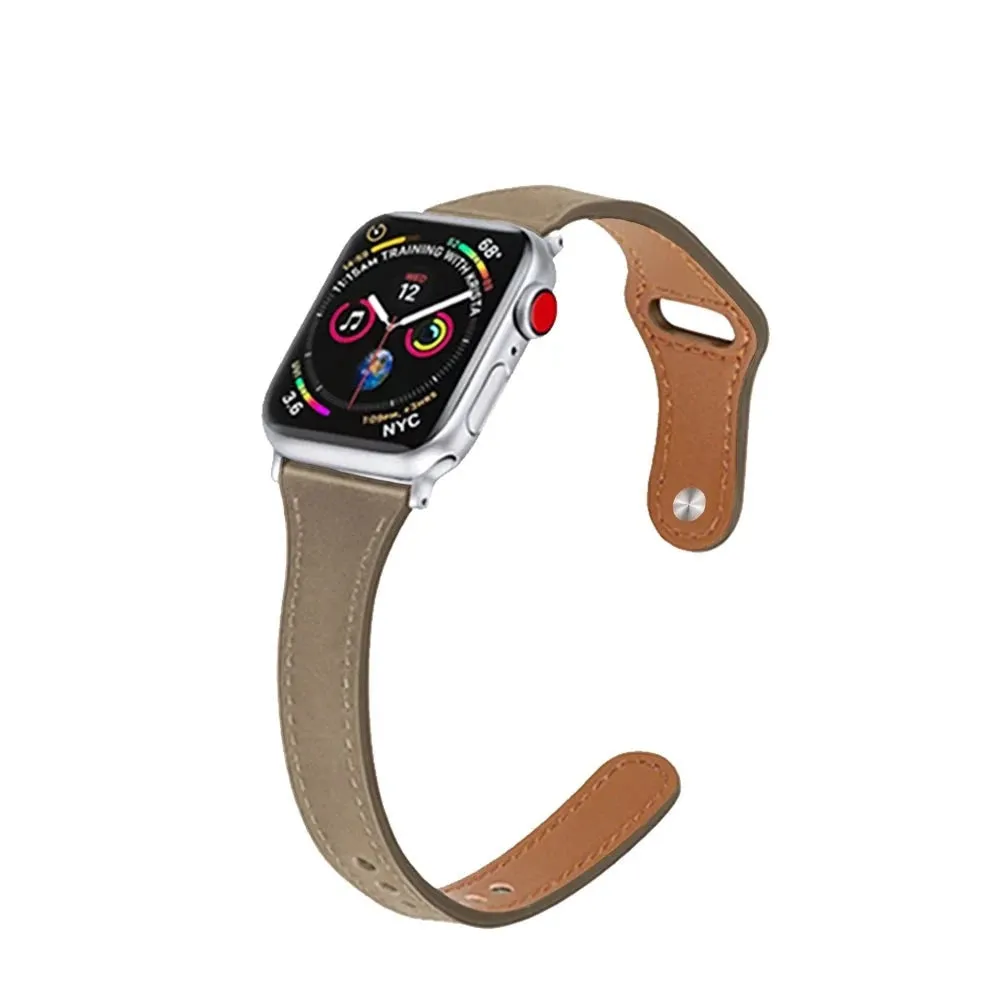 Leather Strap Apple Watch Band