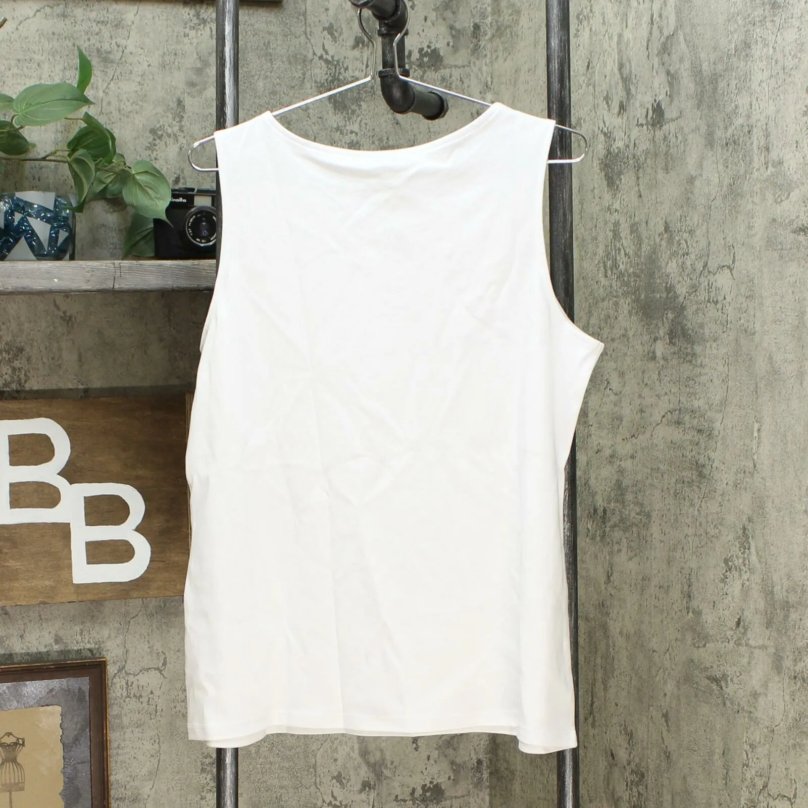 Lemon Way Women's Perfect Pima Butterfly Tank Top