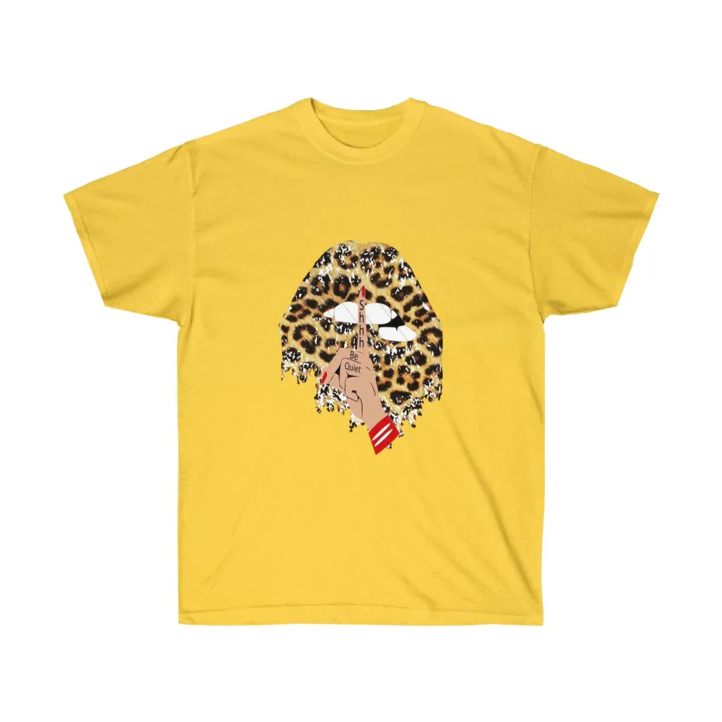 Leopard Lips Unisex Tee, Custom tee, Graphic tee, leopard lips