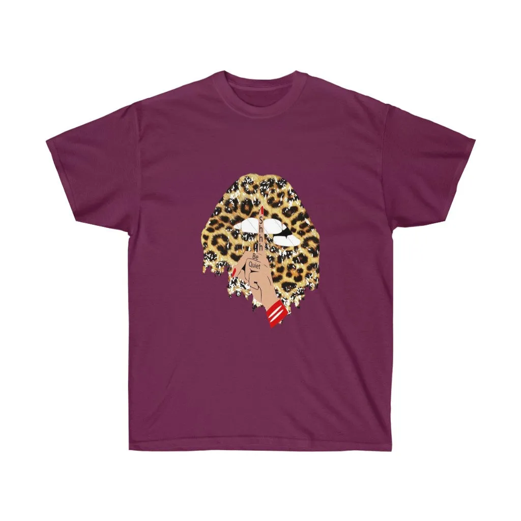 Leopard Lips Unisex Tee, Custom tee, Graphic tee, leopard lips